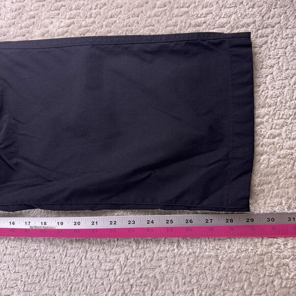 Eddie Bauer Convertible Tech Pants Shorts Men's 40 X 30 Black Lightweight Hiking - Picture 9 of 12